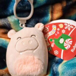 Squishmallows Harrison the Hippo 3.5" Clip-On Plush